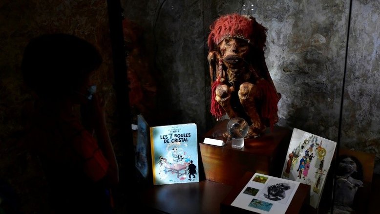 Tintim e o enigma da múmia ameríndia provoca polêmica na Bélgica