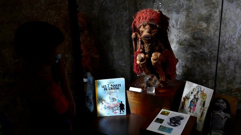 Tintim e o enigma da múmia ameríndia provoca polêmica na Bélgica