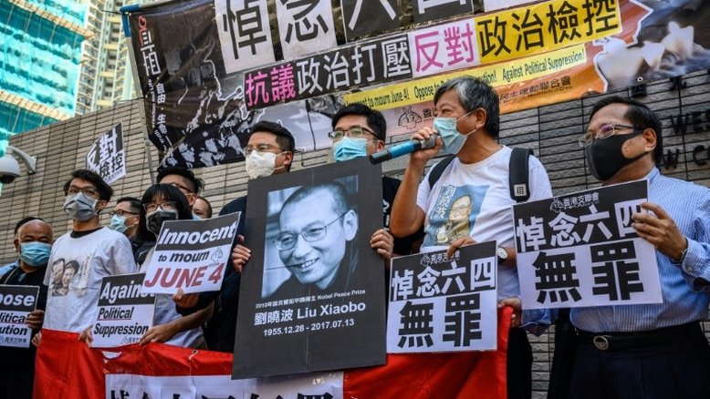 Ativistas de Hong Kong são acusados por ato para recordar Massacre na Praça da Paz Celestial