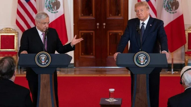 Trump e Obrador trocam elogios e destacam 