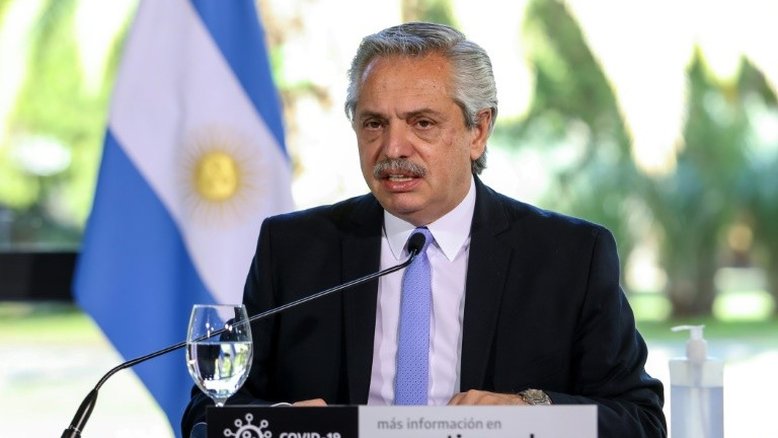 Presidente da Argentina testa positivo para Covid-19