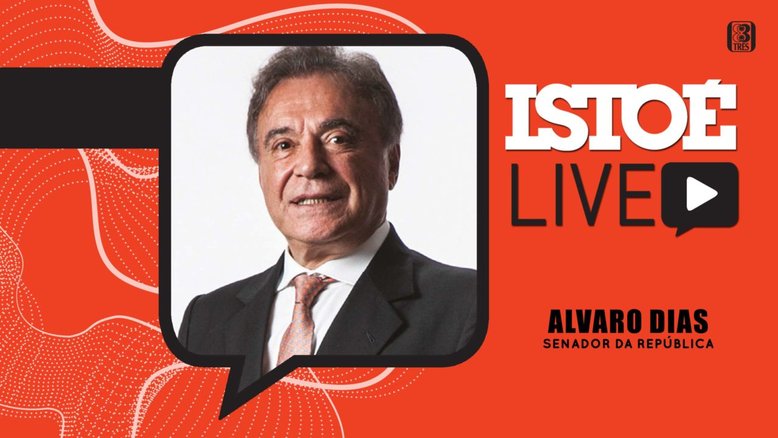 'O foro privilegiado é uma excrescência', diz Alvaro Dias em live da IstoÉ