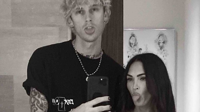 Machine Gun Kelly posta foto com Megan Fox: “Eternidade para te encontrar”