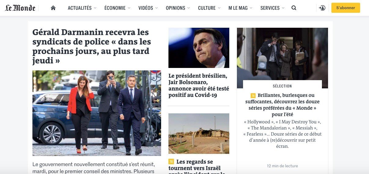 Teste positivo para Covid-19 de Bolsonaro repercute na imprensa internacional 22 Teste positivo para Covid-19 de Bolsonaro repercute na imprensa internacional