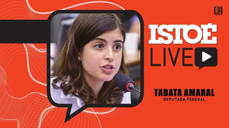 'O futuro dos jovens, especialmente os negros e pobres, está cada vez mais distante', diz Tabata Amaral em live da IstoÉ