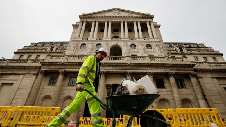 Banco da Inglaterra reduz a menos de 10% previsão de queda do PIB em 2020