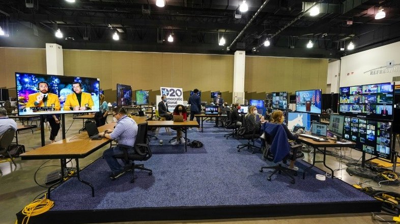 A estranha convenção virtual de Joe Biden