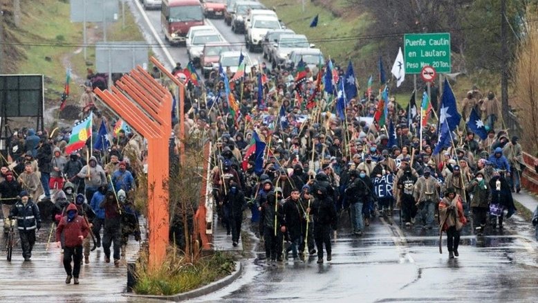 Quatro detidos em novo confronto na zona mapuche no Chile