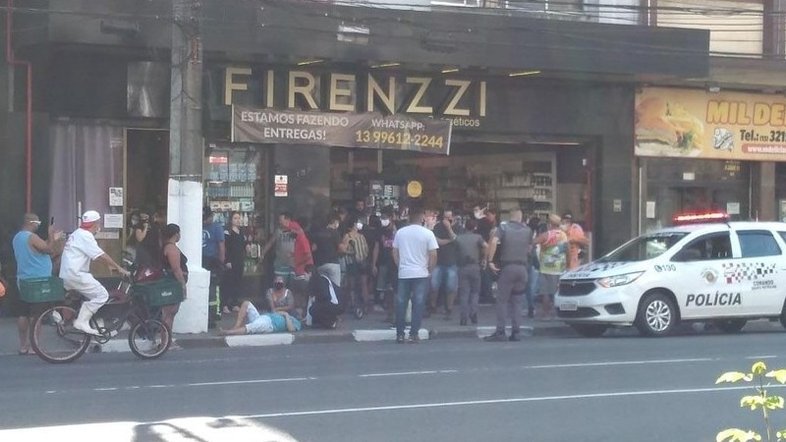 Reprodução G1 Santos