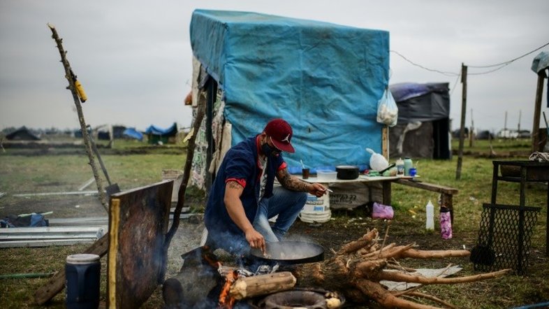 Dramática tomada de terras na Argentina no pior momento da pandemia