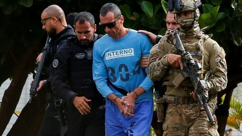 (Arquivo) O líder do PCC, Marcos Camacho, conhecido como 'Marcola' - AFP