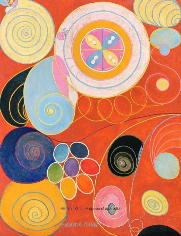 Hilma af Klint: a mulher que criou o estilo abstrato antes dos modernistas 4 Hilma af Klint: a mulher que criou o estilo abstrato antes dos modernistas
