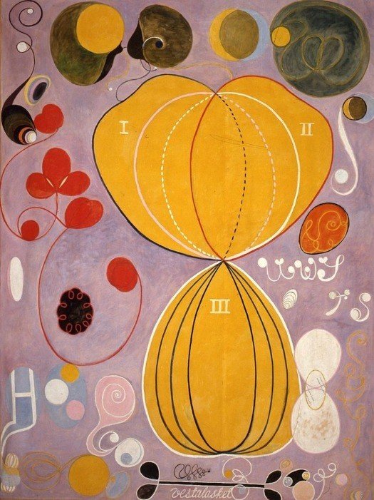 Hilma af Klint: a mulher que criou o estilo abstrato antes dos modernistas 3 Hilma af Klint: a mulher que criou o estilo abstrato antes dos modernistas