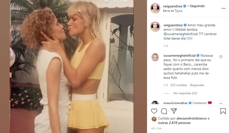 "Saí com menos 2kg", diz Xuxa ao relembrar 'primeira vez' com Ayrton Senna