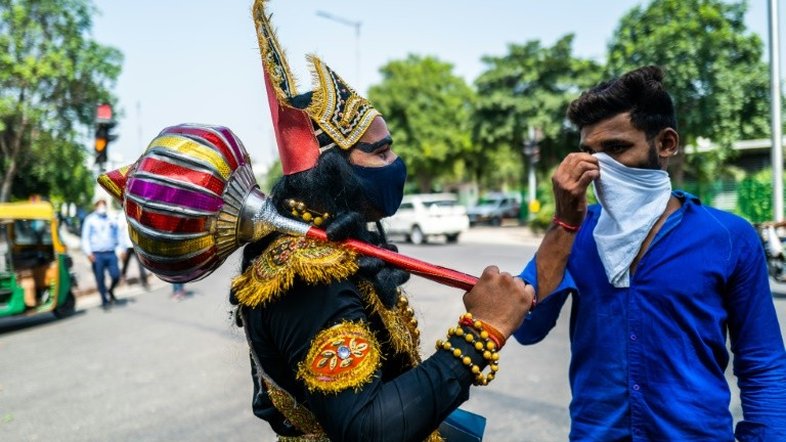 Índia supera seis milhões de casos de coronavírus