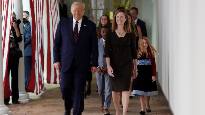 Trump diz que Senado americano confirmará "facilmente" a juíza Barrett antes da eleição