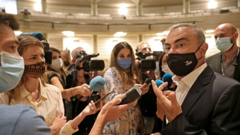 Carlos Ghosn faz primeira aparição pública no Líbano em vários meses