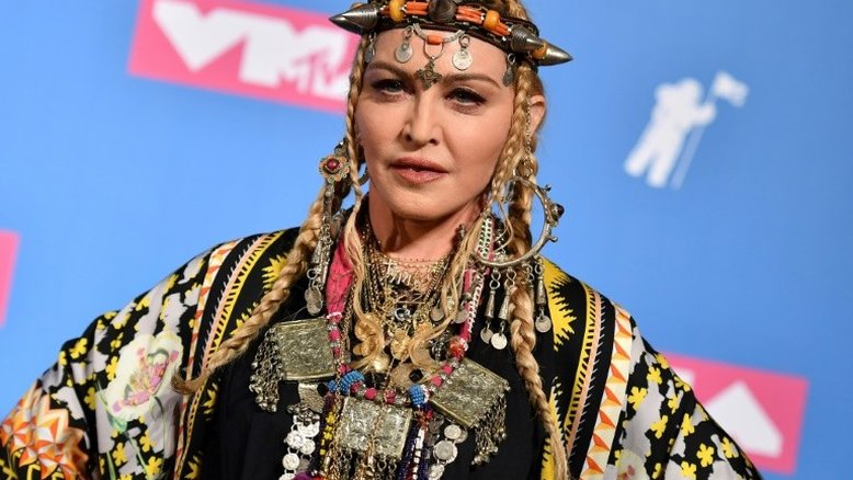 Madonna, roteirista e diretora de um filme sobre sua vida