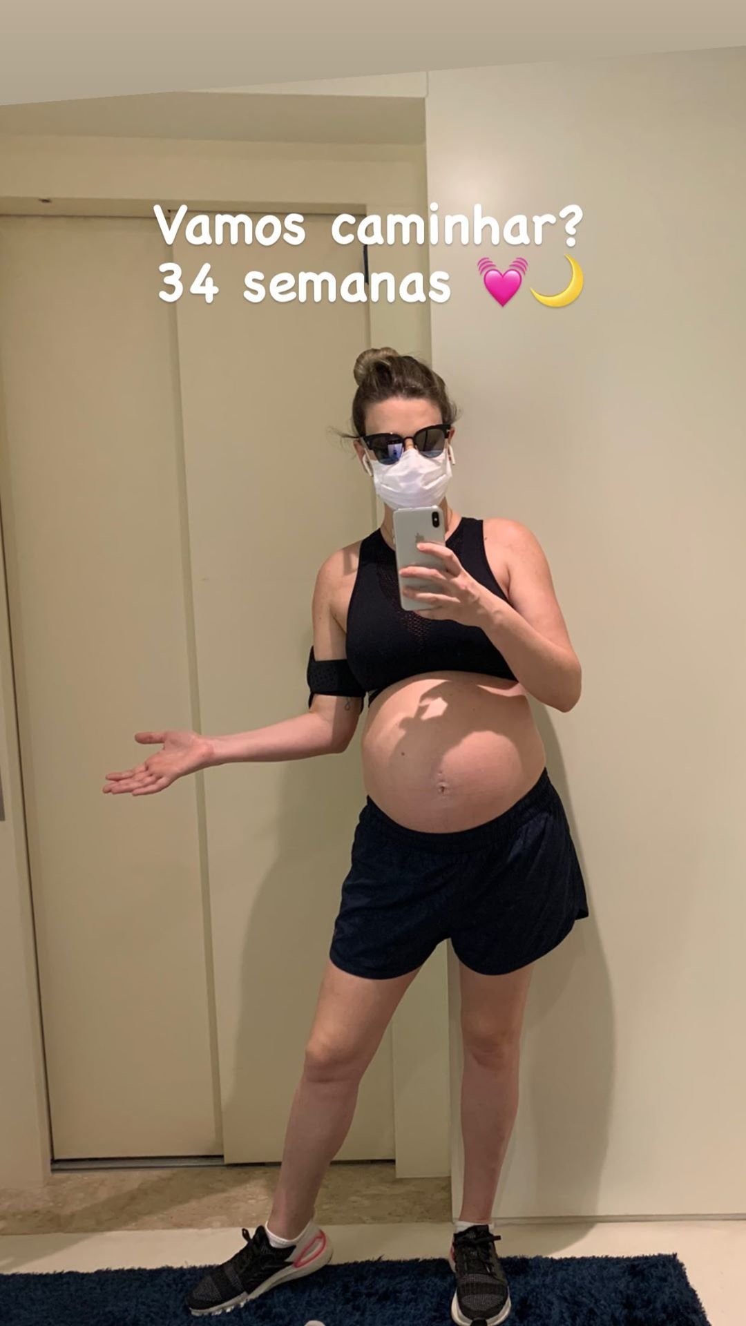 Daiana Garbin exibe barrigão de oito meses de gravidez 4 Daiana Garbin exibe barrigão de oito meses de gravidez