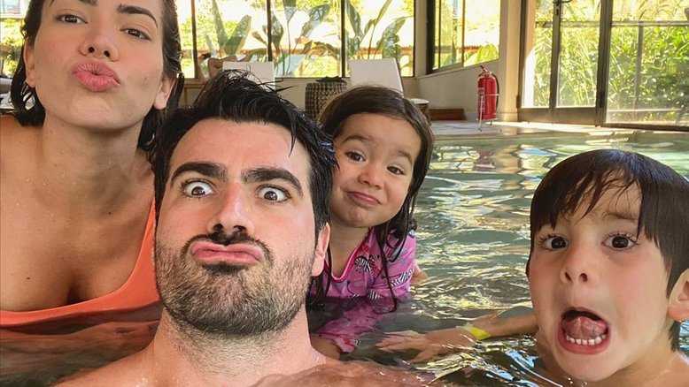 Rodrigão com família