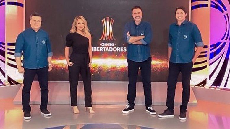 Eliana comentarista da Libertadores da América
