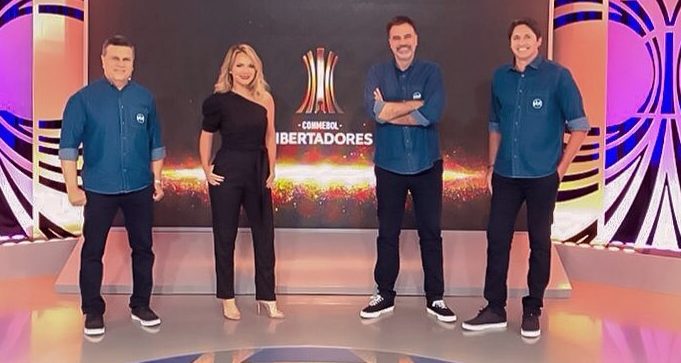 Eliana comentarista da Libertadores da América