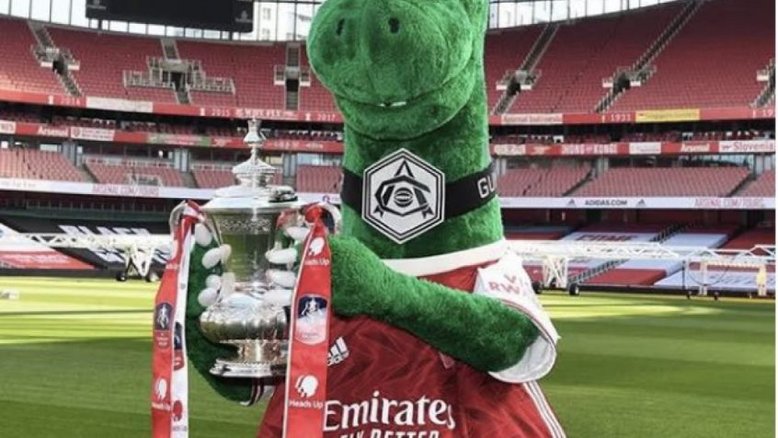 Torcedores do Arsenal se mobilizam contra a extinção do mascote do time