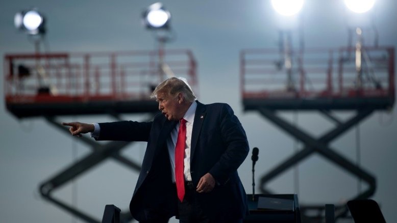 Atrasado, Trump intensifica campanha para um novo mandato nos EUA