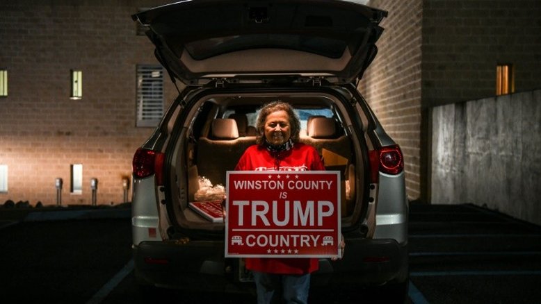 No 'Condado de Trump', no Alabama, eleitores esperam vitória do presidente com mais de 90% dos votos