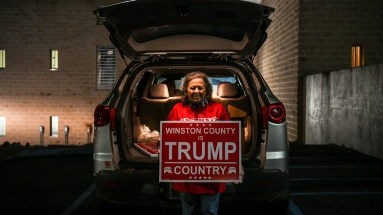 No 'Condado de Trump', no Alabama, eleitores esperam vitória do presidente com mais de 90% dos votos