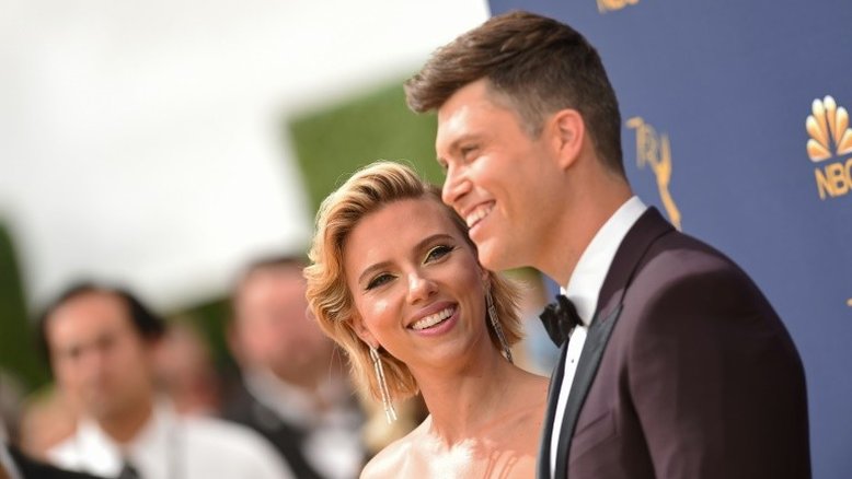 Atriz Scarlett Johansson se casa pela terceira vez