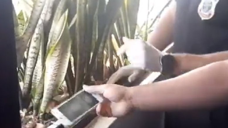 STJ decreta prisão de investigado que tentou enterrar celular em jardineira