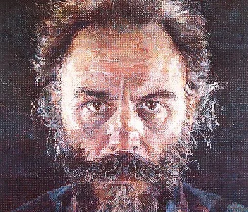 Chuck Close: A pintura que cria a ilusão da fotografia