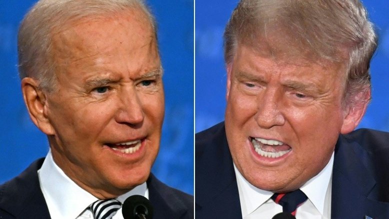 Com posturas opostas, Trump e Biden respondem eleitores na TV