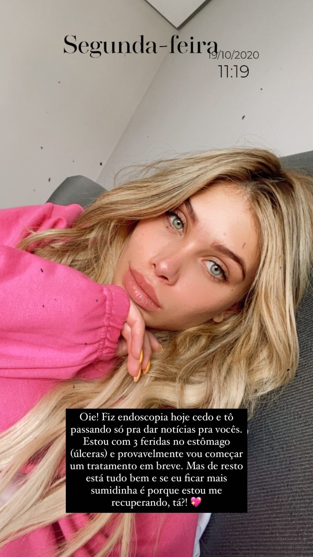 Flavia Pavanelli avisa que pode ‘sumir’ das redes: “Estou me recuperando” 4 Flavia Pavanelli avisa que pode ‘sumir’ das redes: “Estou me recuperando”