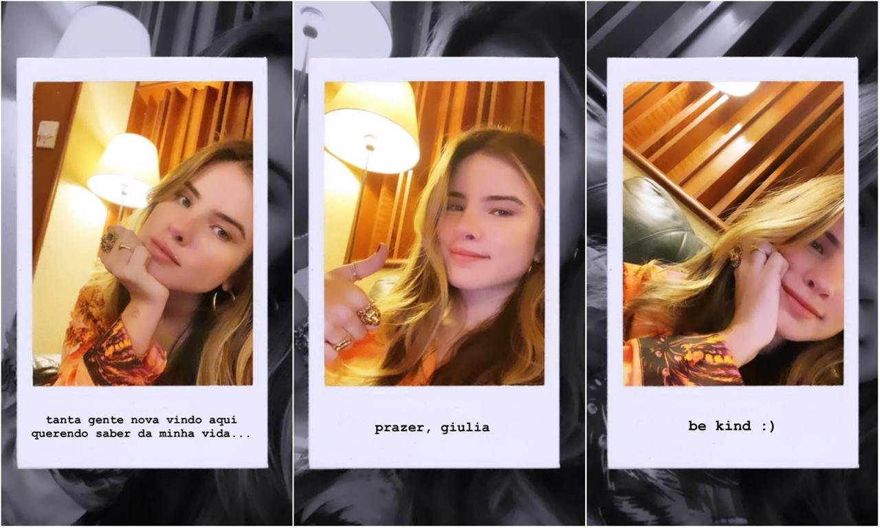 Após sofrer ataques, Giulia Be manda recado a novos seguidores 4 Após sofrer ataques, Giulia Be manda recado a novos seguidores