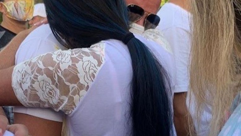 Gretchen e marido