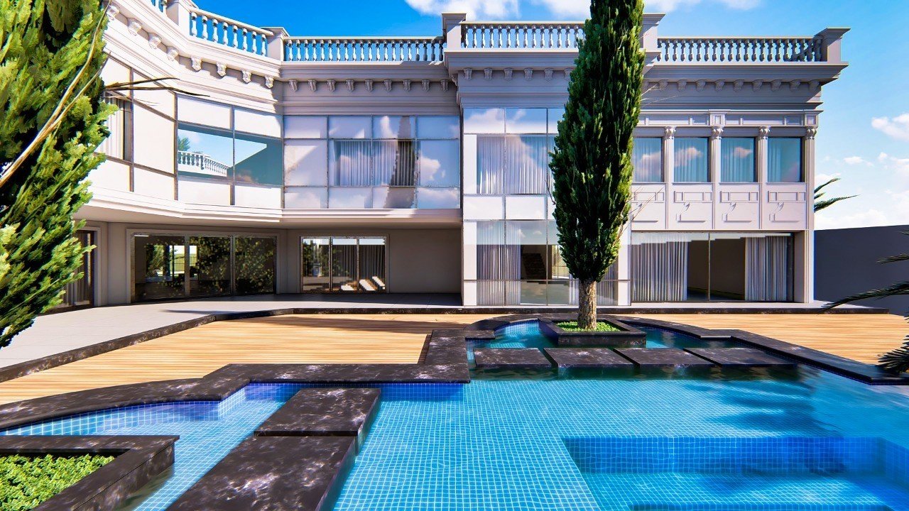 Mansão da família Poncio conta com spa, heliponto e até "avenida"; veja fotos 19 Mansão da família Poncio conta com spa, heliponto e até "avenida"; veja fotos