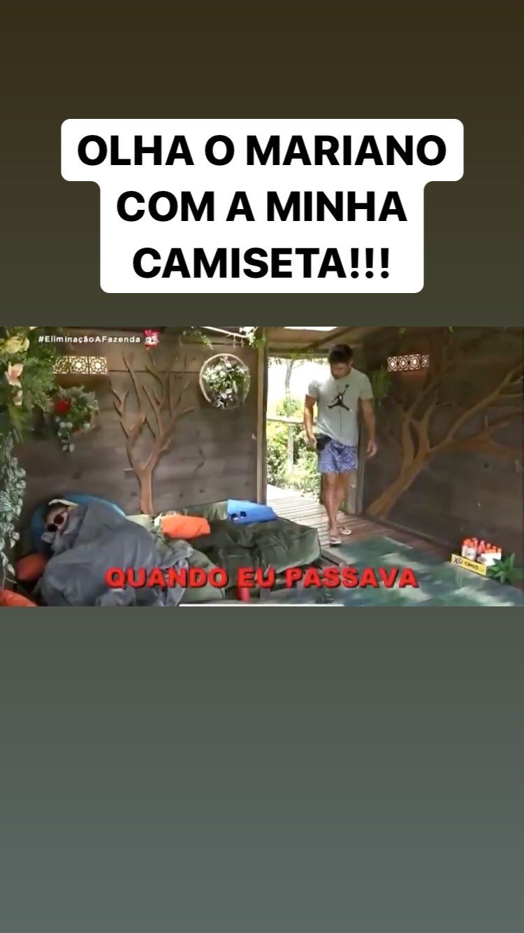 Cartolouco expõe Mariano: "Devolve minha camisa"