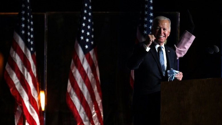 Biden diz estar no caminho da vitória nas eleições nos EUA