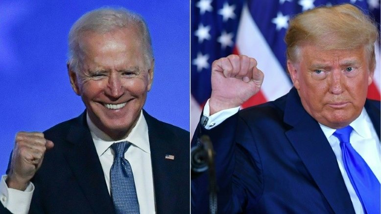 Biden se aproxima da Casa Branca e Trump recorre aos tribunais
