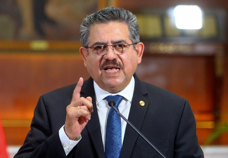 Manuel Merino, o breve presidente do Peru