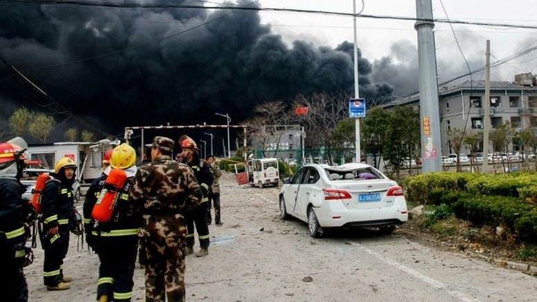 Justiça chinesa condena 53 pessoas por explosão química