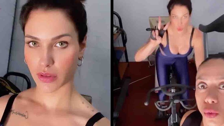 Andressa Suita retoma treinos um mês após separação de Gusttavo Lima
