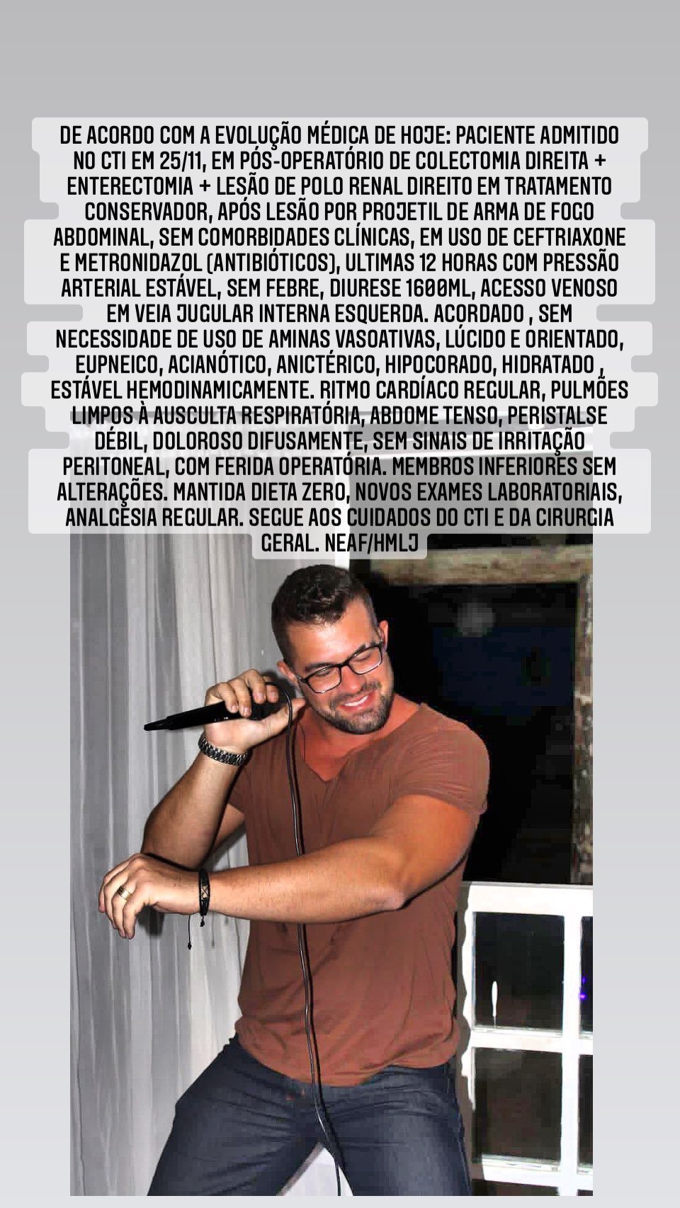 Após cirurgia de emergência, esposa de Borat do ‘Amor e Sexo’ pede orações