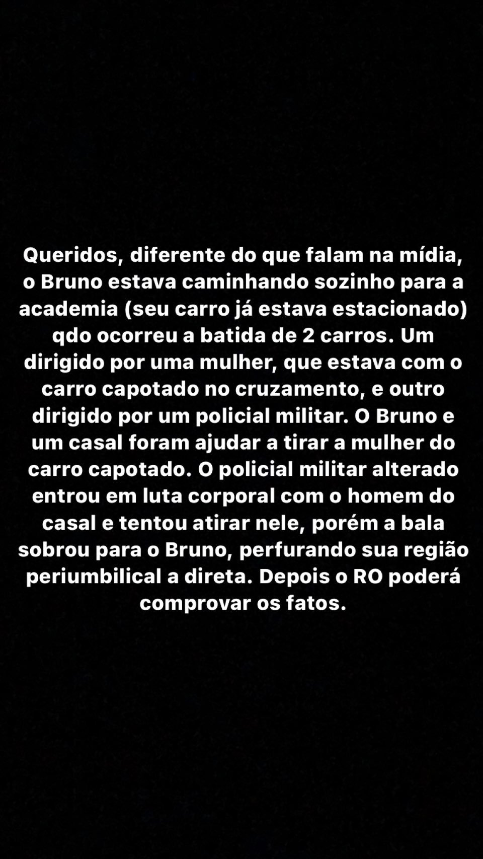 Baleado, assistente de palco de ‘Amor e Sexo’ teve rim e intestino atingidos