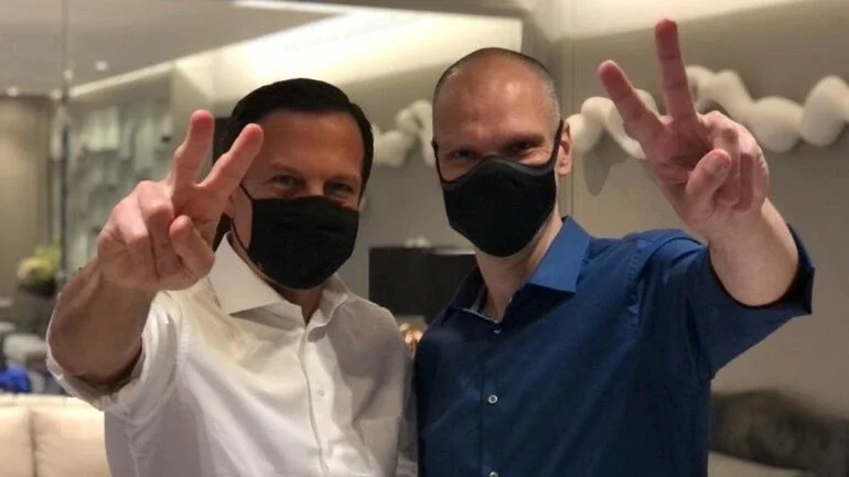 João Doria lamenta a morte de Bruno Covas e relembra a parceria