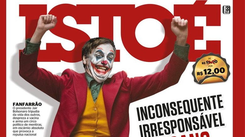 Capa de ISTOÉ sobre Bolsonaro viraliza nas redes sociais
