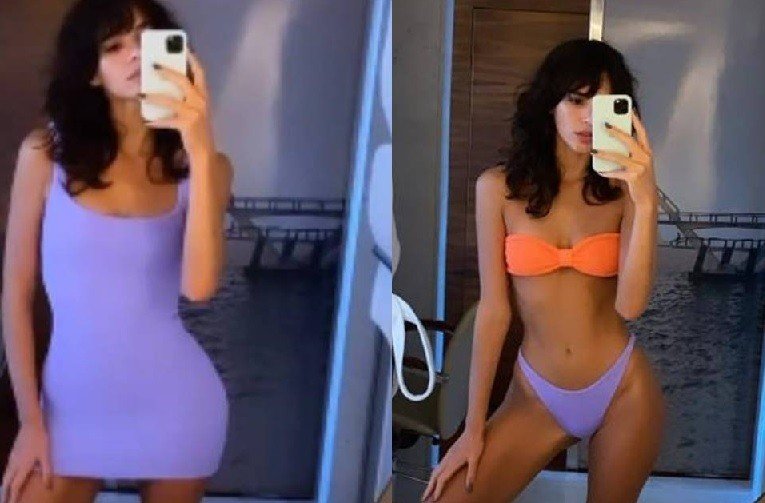 Bruna Marquezine posa com biquíni cavado e exibe novo visual 4 Bruna Marquezine posa com biquíni cavado e exibe novo visual