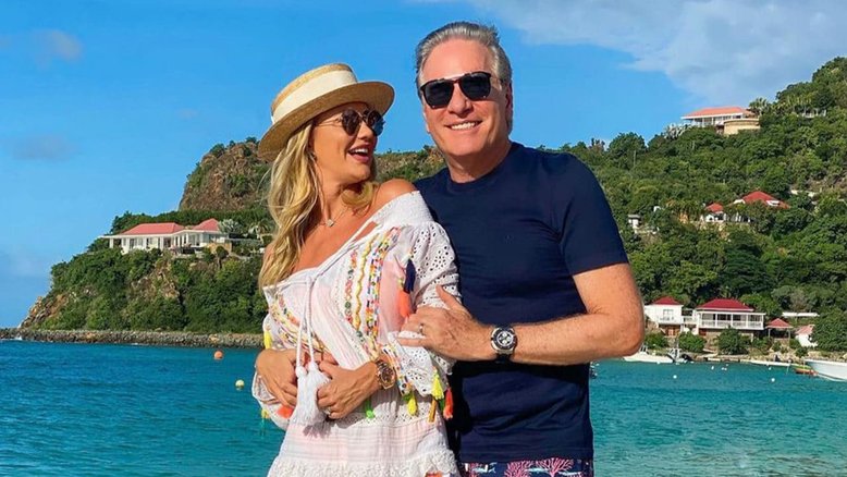 Ana Paula Siebert e Roberto Justus